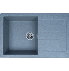 Мойка для кухни GranRus GR-780 78x50, врезная, темно-серый