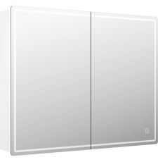 Зеркало-шкаф Vigo Geometry 800 80x80 с подсветкой, сенсор