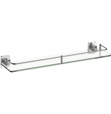 Полка CeramaLux Cube 12611, стеклянная, 52 см, хром