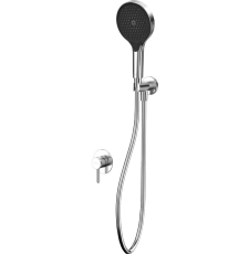 Встроенная душевая система Whitecross Y YSET02TOPNIB со смесителем, брашированный никель