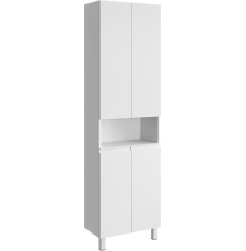 Шкаф-пенал напольный Aqwella Rodos 55, белый