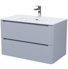 Тумба с умывальником Iddis Edifice 80 подвесная, светло-серый