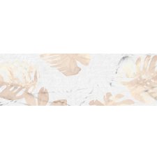 Плитка-декор настенный Керамин Илиада-Р 3Д 90x30, бежевый, рект., глянц.