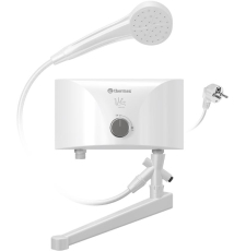 Водонагреватель Thermex Vetro 3500 combi проточный, с краном и душем