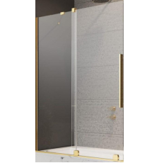Душевая шторка на ванну Radaway Furo Gold PND II 140x150, левая