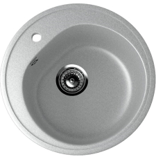 Мойка для кухни Ulgran U-101 50x50, врезная, серый 310 Мойка для кухни Ulgran U-101 50x50, врезная, серый 310