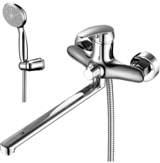 Смеситель для ванны Lemark Linara LM0451C универсальный Смеситель для ванны Lemark Linara LM0451C универсальный
