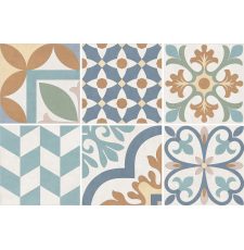 Напольная плитка-керамогранит NewTrend Design Art Mix 4 20x20, мат., глаз.