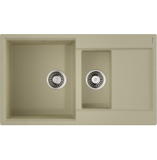 Мойка для кухни Omoikiri Daisen 86-2-BE 86x51 4993471, врезная, ваниль