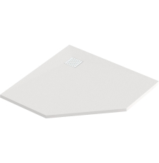 Душевой поддон BAS Good Door Essentia PNT 100x100x3 угловой, пятиуг., белый