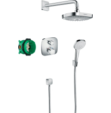 Встроенная душевая система Hansgrohe Croma Select E\Ecostat E 27294000