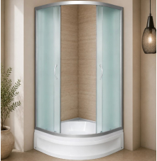 Душевая кабина River Don XL 90/24 MT 90x90 с поддоном, угл., мат.\мат. хр.