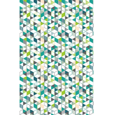 Текстильная шторка для ванны Bisk TXT Grenada Multi 180x200 06878