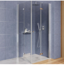 Душевая кабина Deante Kerria Plus 90x90 прозр. Total White Active Cover\хром, KKN0X09X09