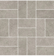 Плитка-мозаика керамогранит напольная Керамин Фэйт 1 30x30, серый