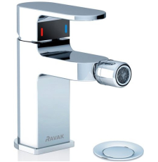 Смеситель для биде Ravak Chrome CR 055.00, с донным клапаном Смеситель для биде Ravak Chrome CR 055.00, с донным клапаном