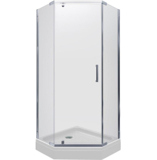 Душевая кабина Triton Дека Хром А1 100x100 с поддоном, пят., прозр.\хром, Щ0000056816 Душевая кабина Triton Дека Хром А1 100x100 с поддоном, пят., прозр.\хром, Щ0000056816