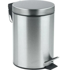 Мусорное ведро Рыжий Кот DBM-01-20 с педалью, 20 л, хром матовый