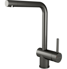 Смеситель для кухни Paulmark Spring Sp212067-GM, вороненая сталь