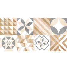 Плитка-декор настенный Beryoza Ceramica Marmaris 50x25 пэчворк