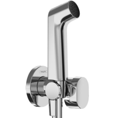 Гигиеническая лейка Hansgrohe Bidette 1jet S EcoSmart+ 29230000, хром