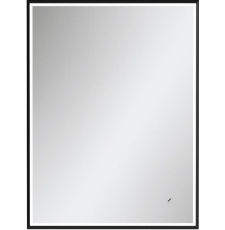 Зеркало Equil Lago LED 60x80, сенсор, черный