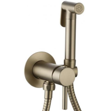 Смеситель с гигиеническим душем CeramaLux KRS/006 встраиваемый, бронза