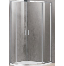 Душевая кабина Adema Гласс Лайн 100x90, прозр. easy clean\хром