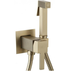 Смеситель с гигиеническим душем CeramaLux KBS/006 встраиваемый, бронза