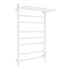 Полотенцесушитель Маргроид Ferrum Вид 10 СНШ 80x50 электический с полкой, белый матовый