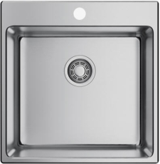 Мойка для кухни Omoikiri Amadare 50-IN 50x50.5 4993766, врезная, нержавеющая сталь Мойка для кухни Omoikiri Amadare 50-IN 50x50.5 4993766, врезная, нержавеющая сталь