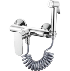 Смеситель с гигиеническим душем Ledeme H10 L5210-1 настенный