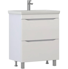 Тумба для умывальника Vigo Grani 700-0-2 70 Como напольная, 2 ящ., белый