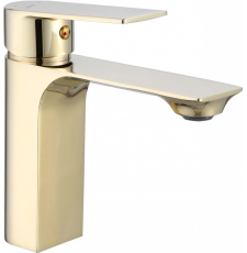 Смеситель для умывальника Rea Urban Gold Low B9911, золото