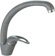 Смеситель для кухни Marrbaxx КМ008/Q8 М008Q008, темно-серый