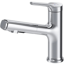 Смеситель для умывальника AM.PM X-Joy S F85B02900 с выдвижным изливом-гигиеническим душем, хром