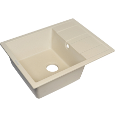 Мойка для кухни ZorG Apollo 65 65x50, врезная, слоновая кость