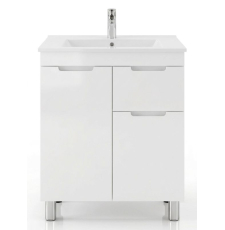 Тумба для умывальника Axus Кира 65 напольная, 2 дв., 1 ящ., tkir651box