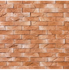 Фасадная плитка-камень Royal Legend Вавилон 23.8x6.2, оранжевый
