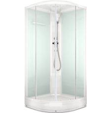 Душевая кабина Domani-Spa Delight 88 slim 80x80 сатин-мат. DS01DS88LWM00
