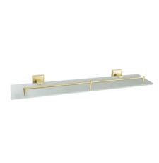 Полка стеклянная Vivi Felice FL1020 ORO OPACO, 60 см, матовое золото