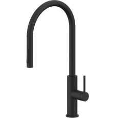 Сенсорный смеситель для кухни Paulmark Senso Se215180-AN с выдвижной лейкой, антрацит