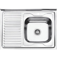 Мойка для кухни Ledeme 80x60 L78060-R, накладная, правая