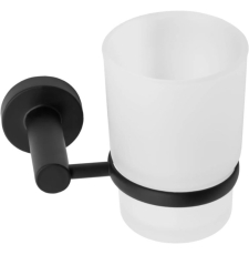 Стакан для щеток Rea black matt 77039, черный