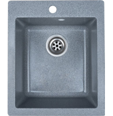 Мойка для кухни GranRus GR-415 49x41.5, врезная, темно-серый