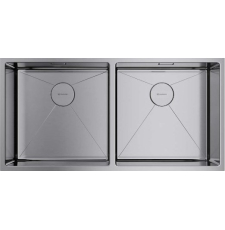 Мойка для кухни Omoikiri Taki 86-2-U/IF-IN 86.5x44 4993791, врезная, сталь