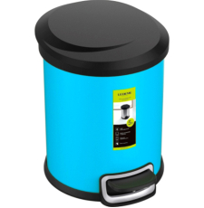 Мусорное ведро Ledeme L705-6 с педалью, синий, 5 л