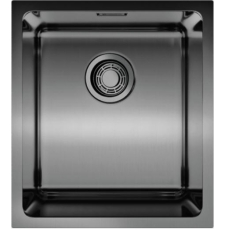 Мойка для кухни Omoikiri Tadzava 39-GM 39x44 4993079, под столешницу, вороненая сталь