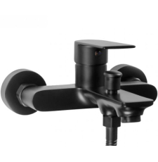 Смеситель для ванны Rea Mayson Black Matt B9634 настенный, черный матовый