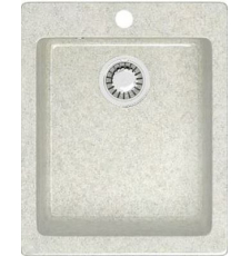Мойка для кухни Elmar M-05Q15 50x42.5, врезная, белый гранит Мойка для кухни Elmar M-05Q15 50x42.5, врезная, белый гранит